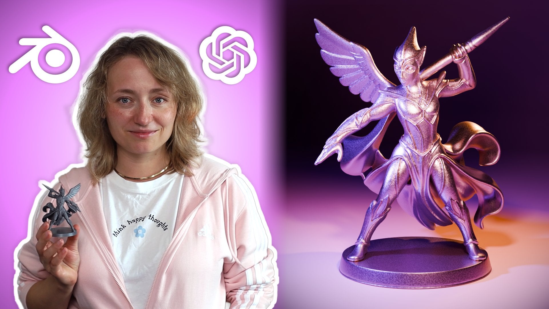 Prompt to Print - Mit AI & Blender 3D zum eigenen Wunschdesign